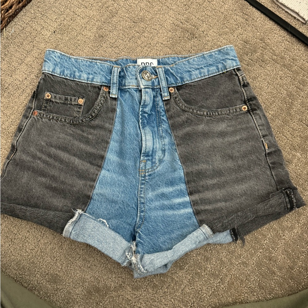 Two toned Urban Outfitters denim shorts